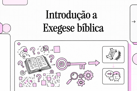 Aula 09: Introdução à Exegese Bíblica - Módulo 01