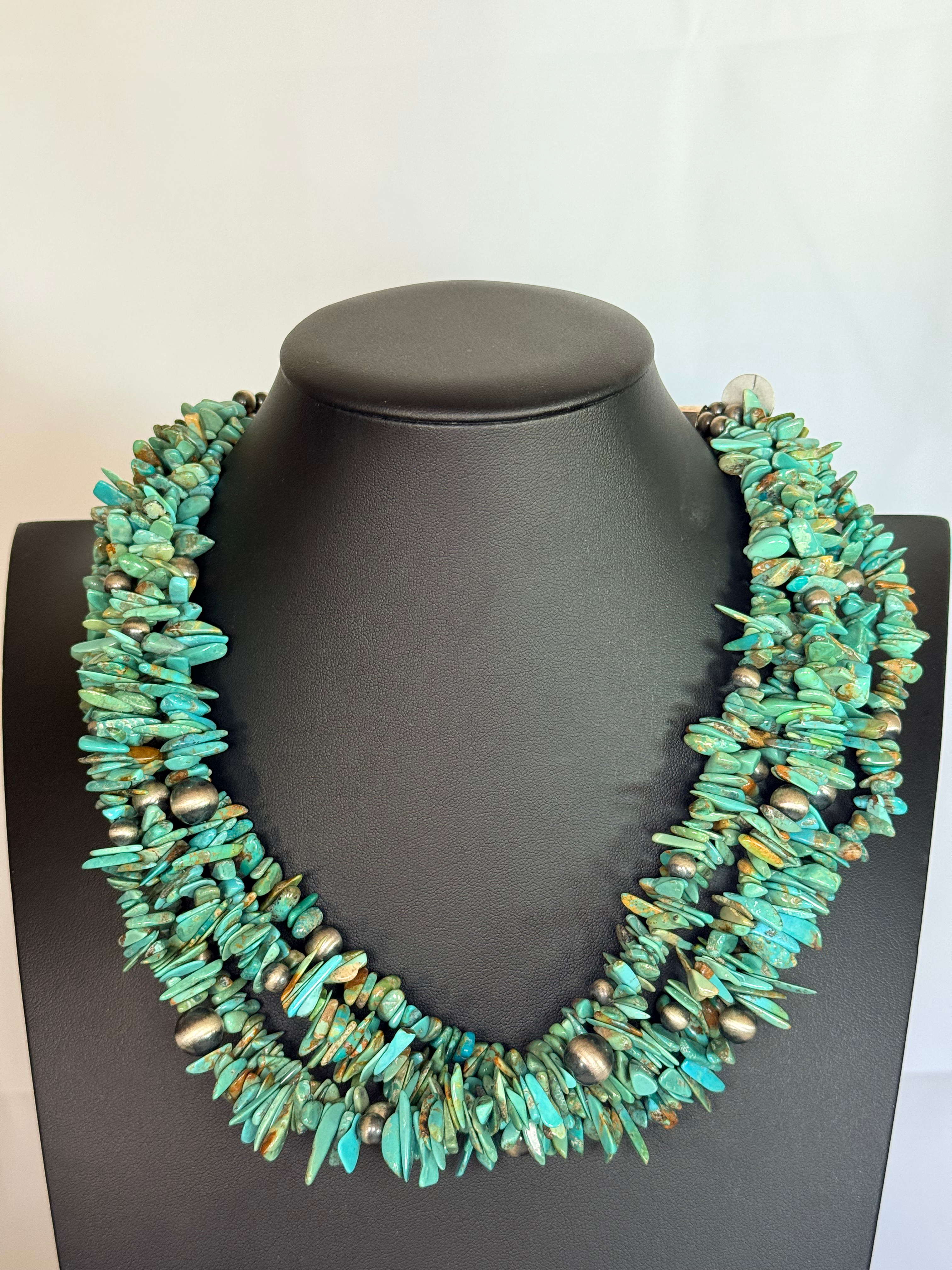 Irene Lovat Multi-Strand Turquoise Necklace