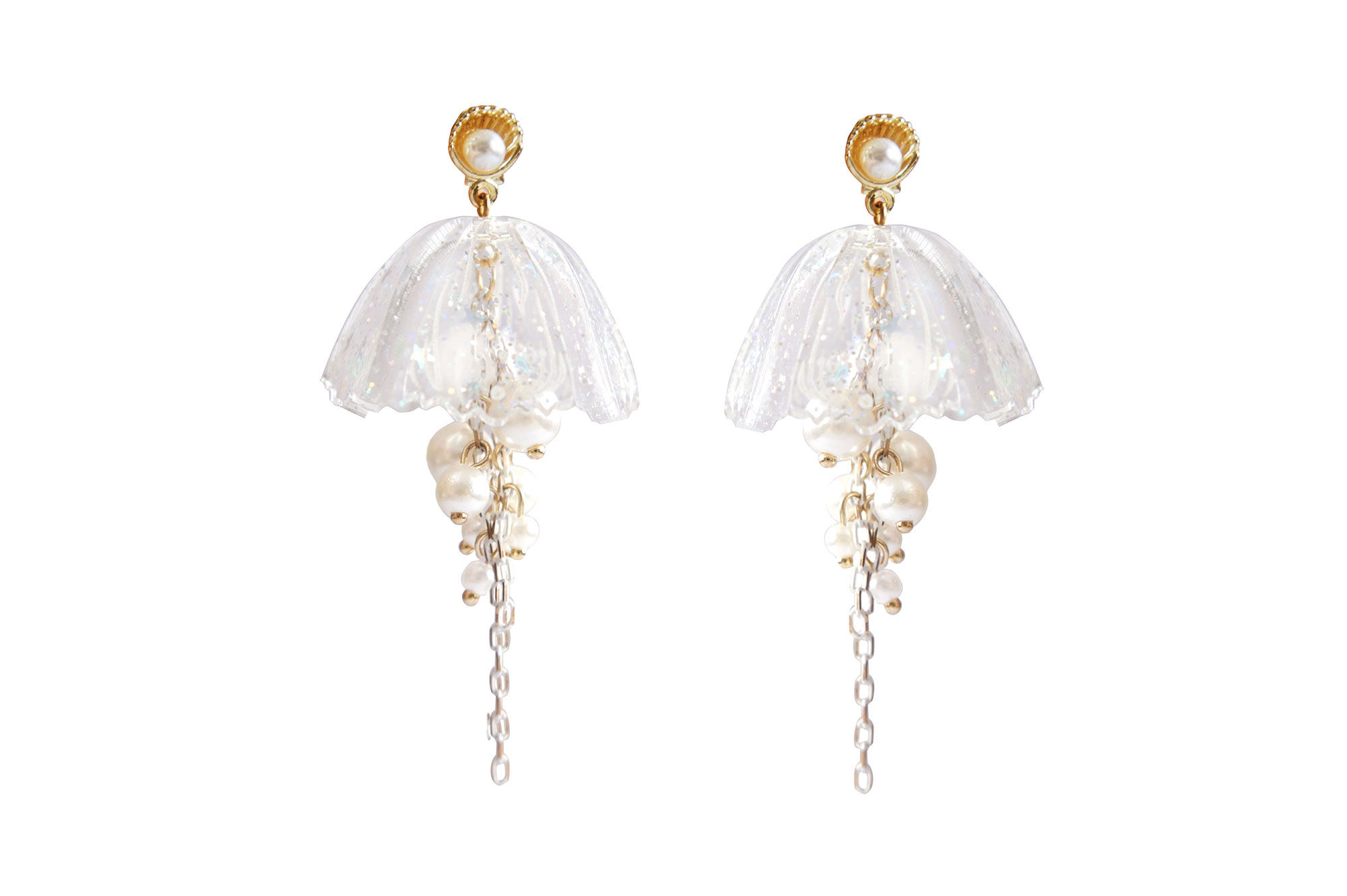 Pendientes medusas