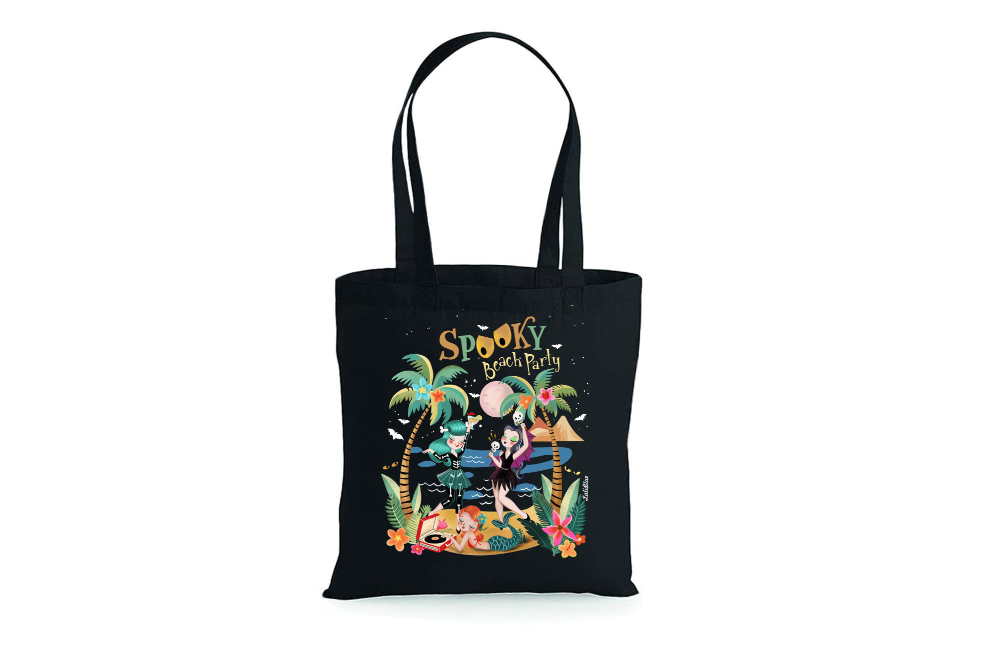 Spooky Beach Party Tote Bag 