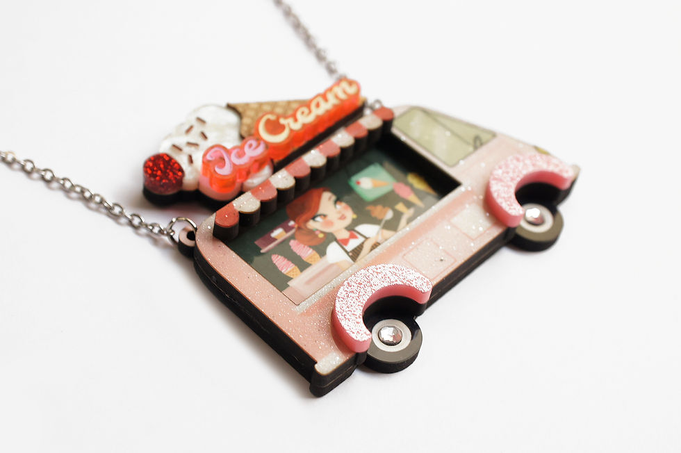 Miniatura: Collar Furgoneta Helados