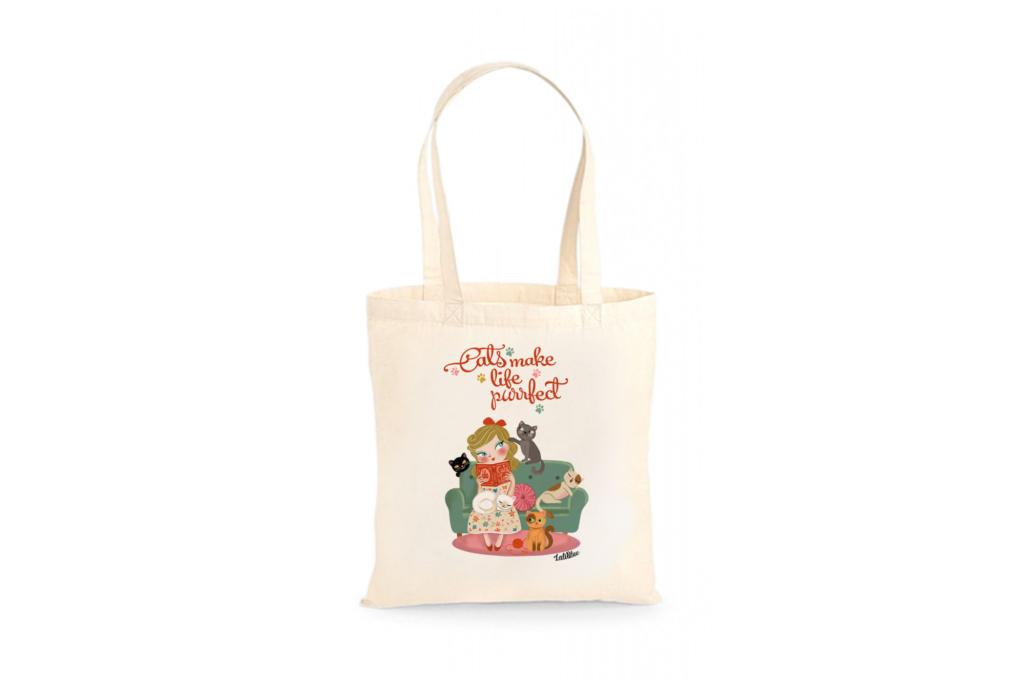 Tote Bag Amante de los gatos
