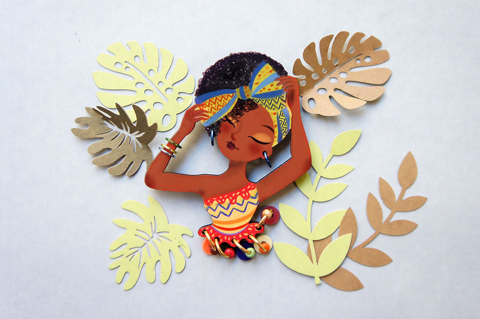 Miniatura: Broche día Mundial de la Cultura Afro