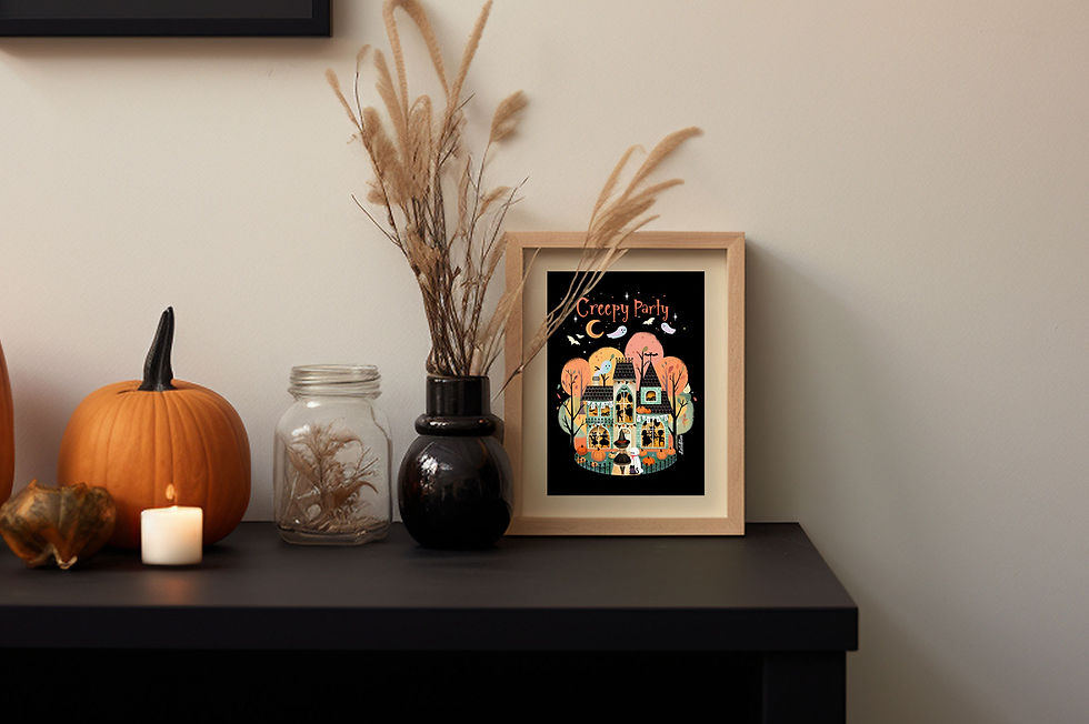 Miniatura: Pack 5 postales Halloween