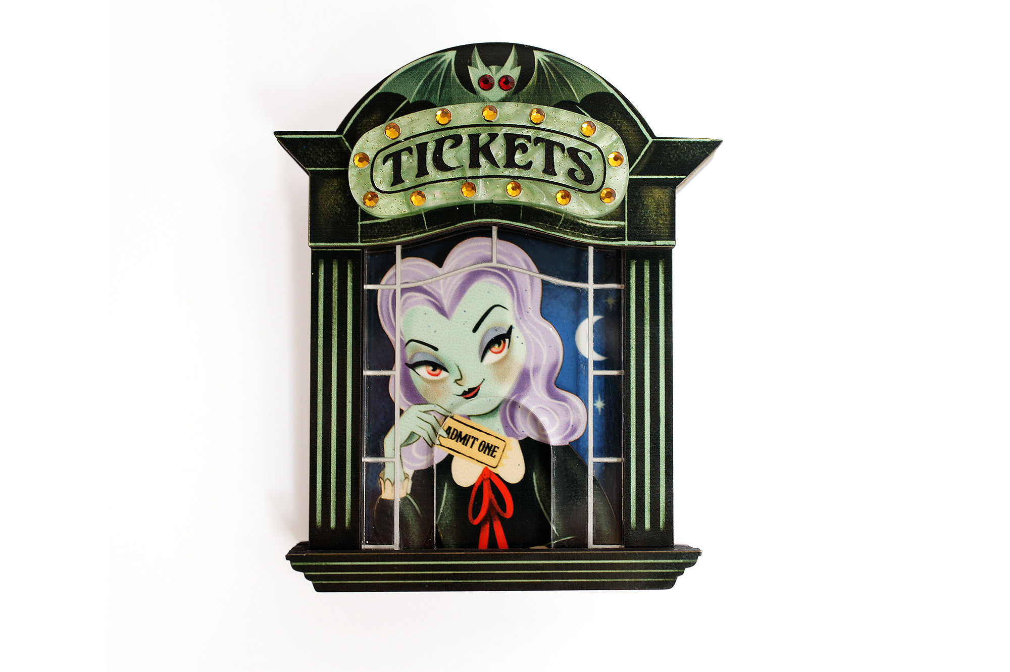 Broche Tickets Midnight Cinema
