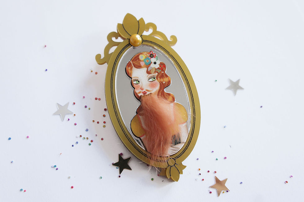 Miniatura: Broche Bernadette