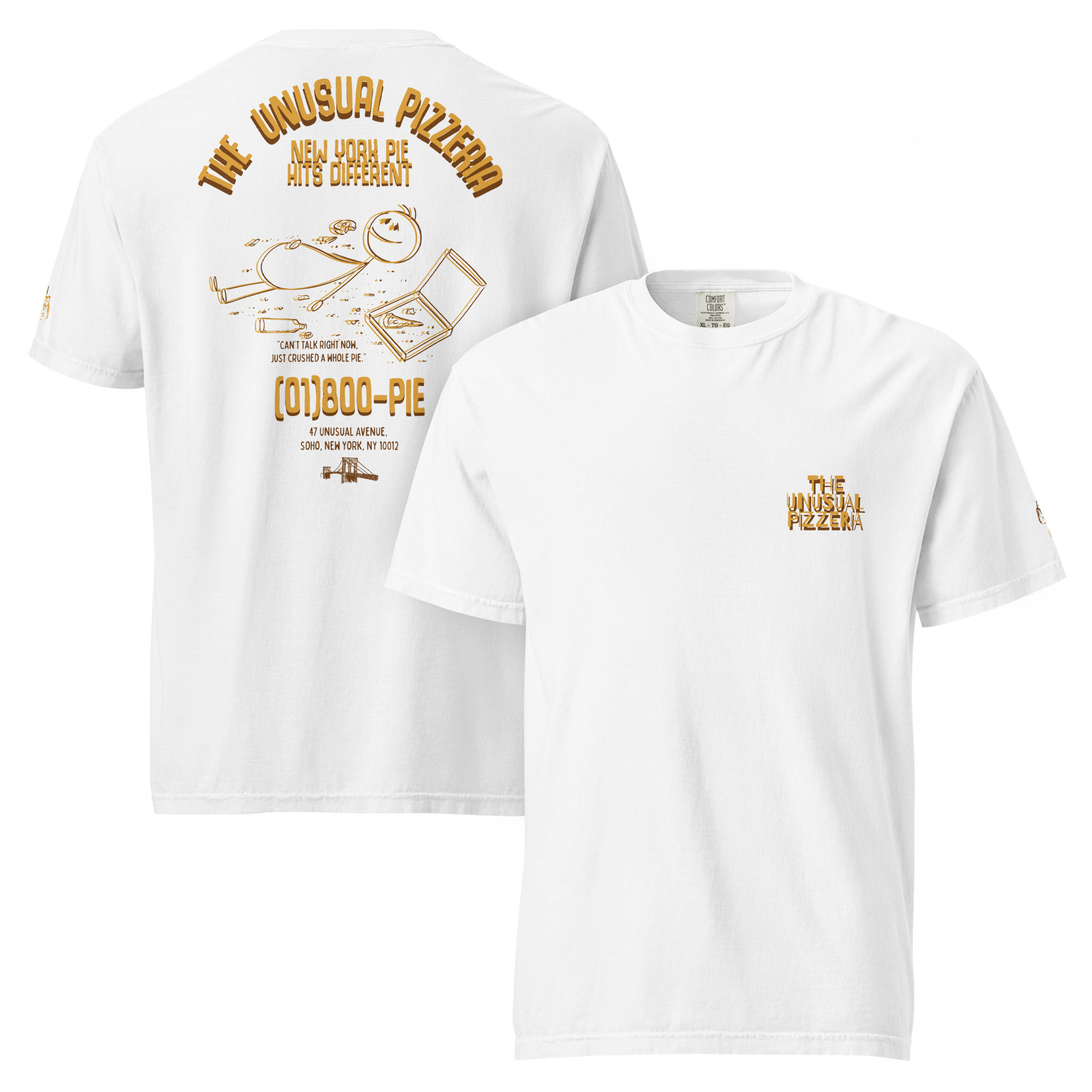 The Unusual Pizzeria - tShirt
