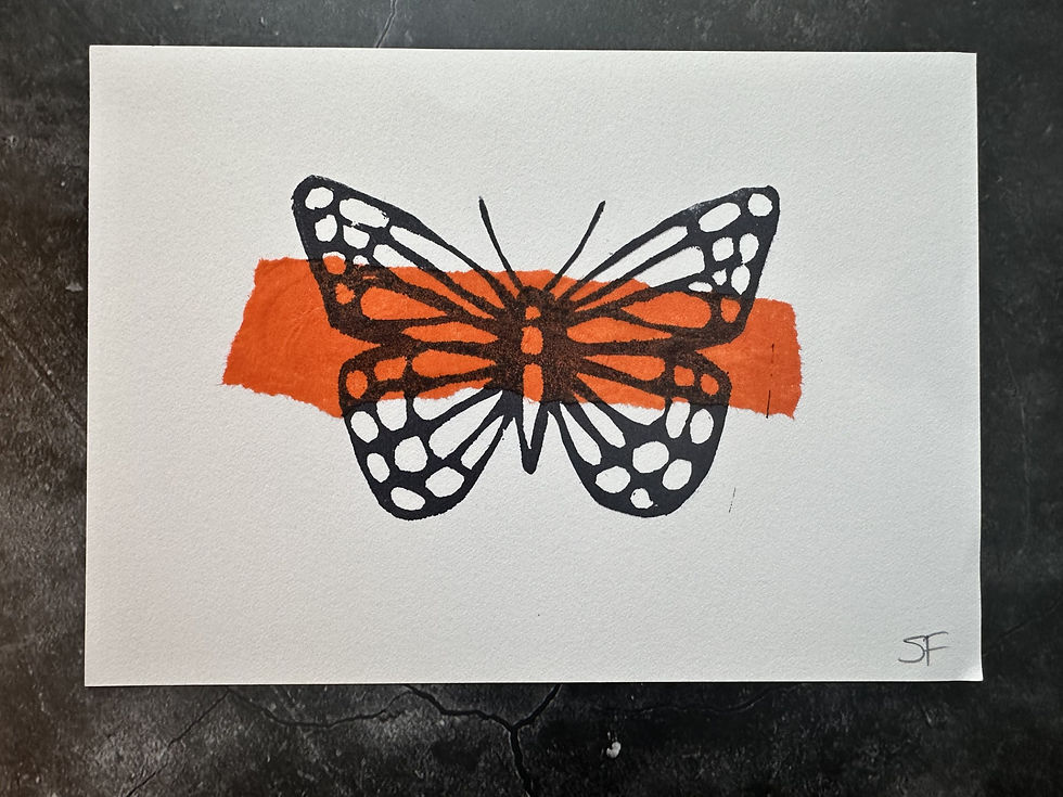 Thumbnail: Chine Colle Original Butterfly