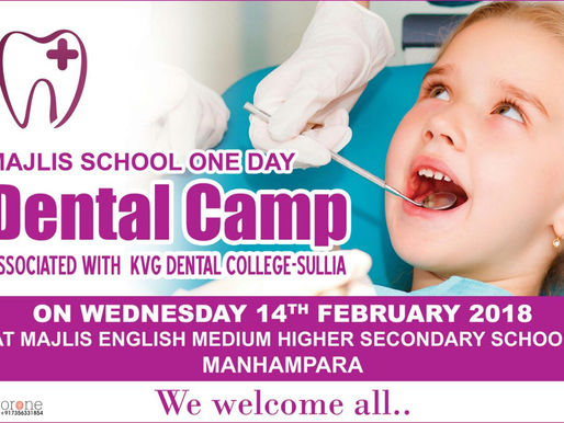 Majlis School Conducted 1 Day Dental Camp