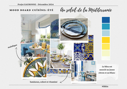 Moodboard cuisine - été