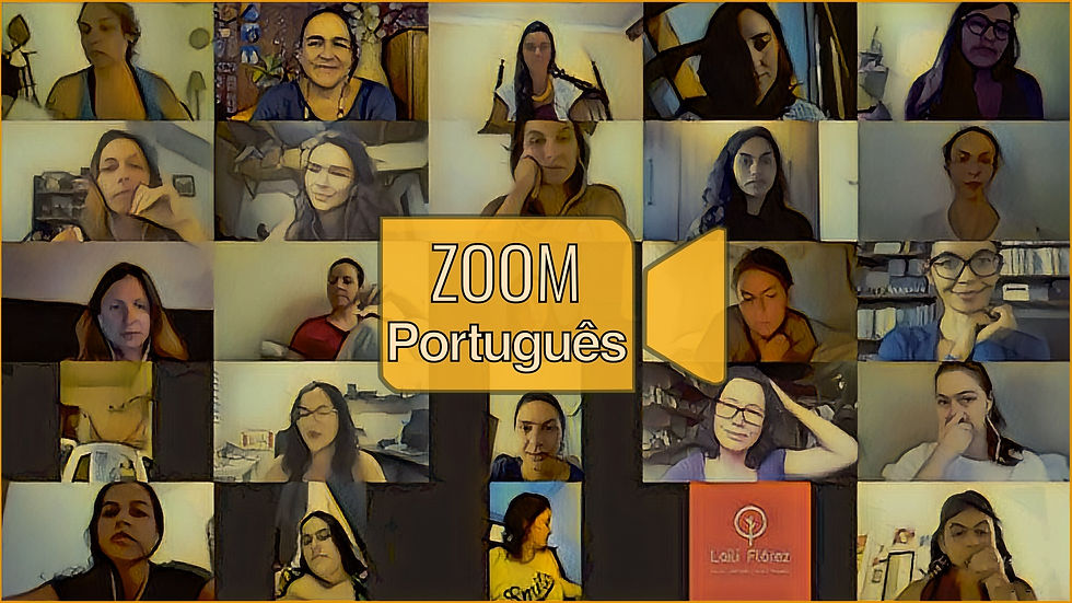 Sessões ao Vivo de Zoom – PORTUGUÊS
