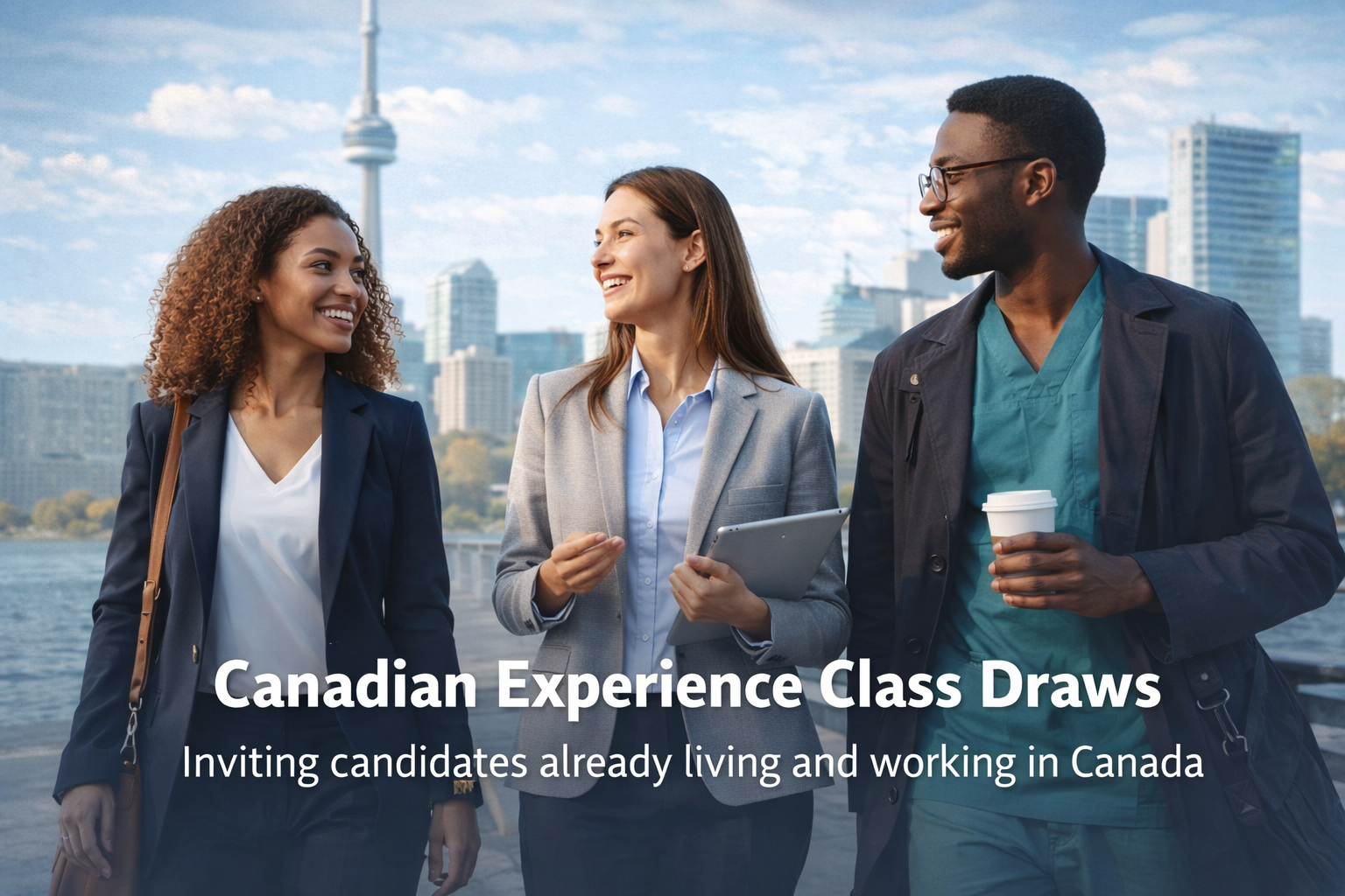 Canadian Experience Class Express Entry draws in December 2025 inviting candidates already living and working in Canada