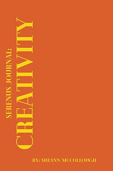 Orange Book cover of Serenus Journal: Creativity