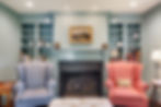Elegant living room remodel by TwinBrother Builders, blending comfort and style for a beautiful home in Asheville, NC.