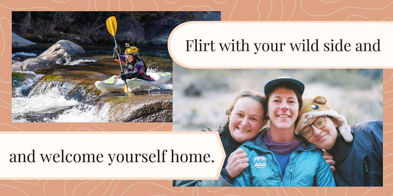 Flirt with your wild side and welcome yourself home
