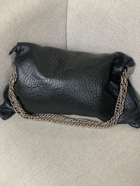 Miniature : Sac Big XL black cuir bubble