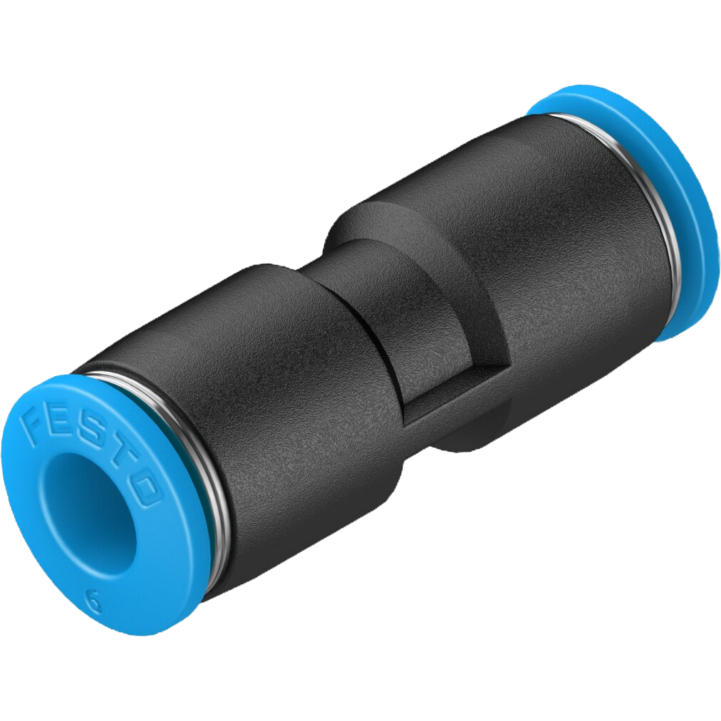 10 Pieces - Push-in connector straight QS-6