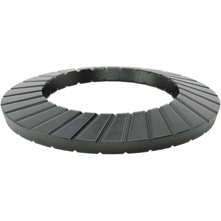 M5 Heavy Vibration Resistant Conical Spring Lock Washer Steel Serrated