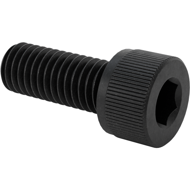 M8 x 20mm pitch 1.25mm - Socket Head Cap Screw - Alloy Steel, Black Oxide