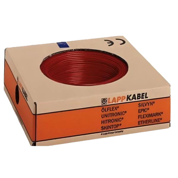100m - 18 AWG H07V-K Flexible Installation Wire - 4510043 - 1 mm2 Red