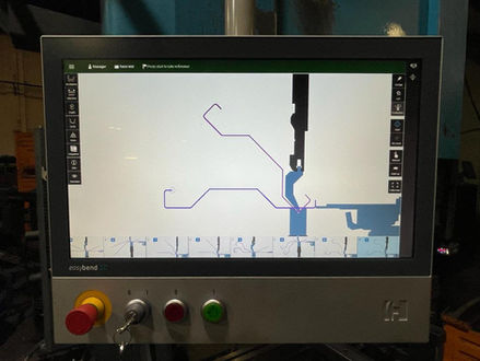 Haco Synchromaster SRM 165 10 8 Machine with Easybend DSP Laser Type 4 safety device2D MT and