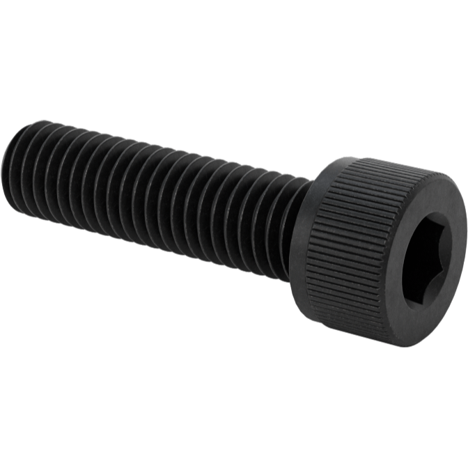 M8 x 30mm pitch 1.25mm - Socket Head Cap Screw - Alloy Steel, Black Oxide