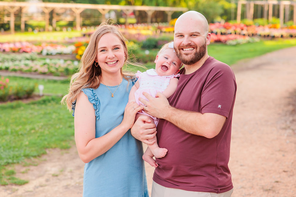 The Bos Family- 1 year old Milestone Session- Raleigh, NC