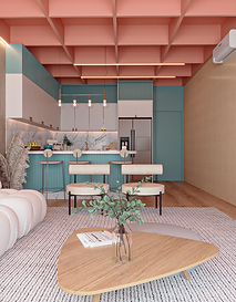 Portifólio da Soua, imagem renderizada realista de uma Sala