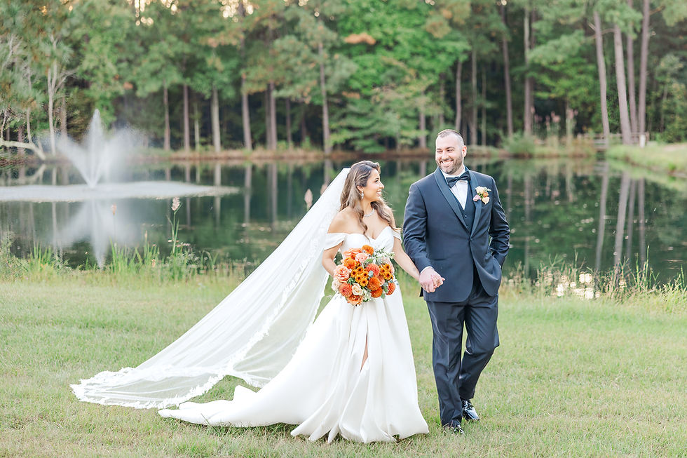 Ariana & Charlie | Fall Wedding | Apex, NC