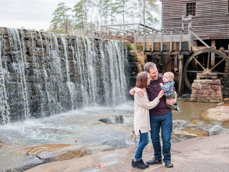 The Wilson Family- Family Session- Historic Yates Mill Park, Raleigh