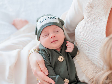 The Vance Family- Lifestyle Newborn Session- Wake Forest, NC