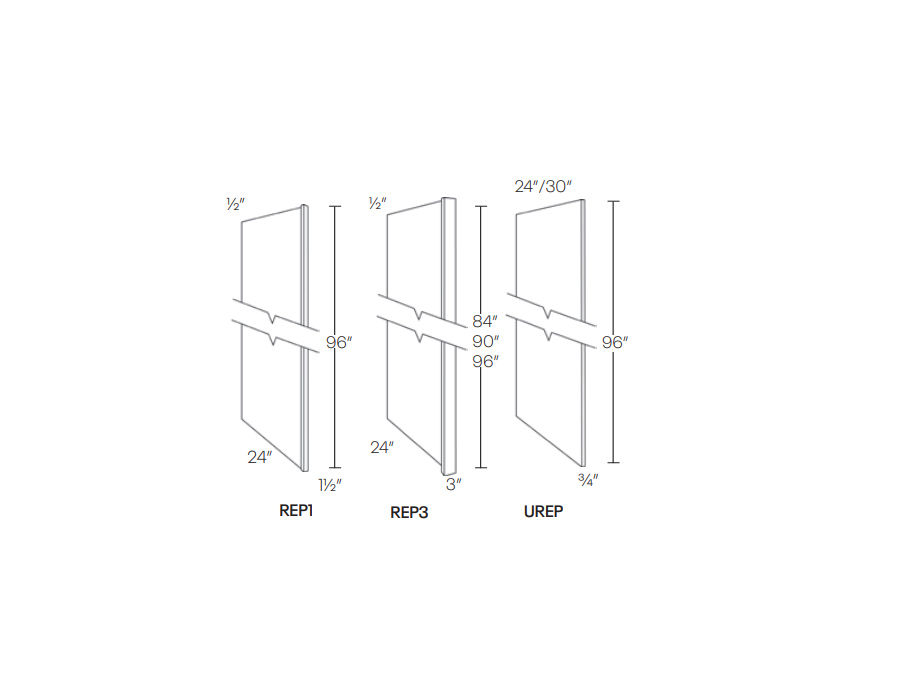 Refrigerator End Panel