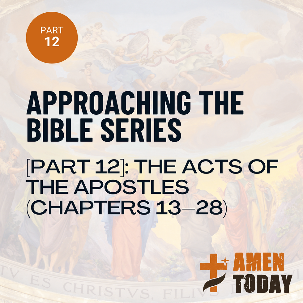 Article exploring Acts 13–28, focusing on Paul’s missionary journeys, the early church’s courage under persecution, and the unstoppable spread of the gospel through the power of the Holy Spirit.