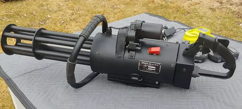 Miniatura: HAND HELD, 18V POWERED M134 Chaingun FANTASY Minigun
