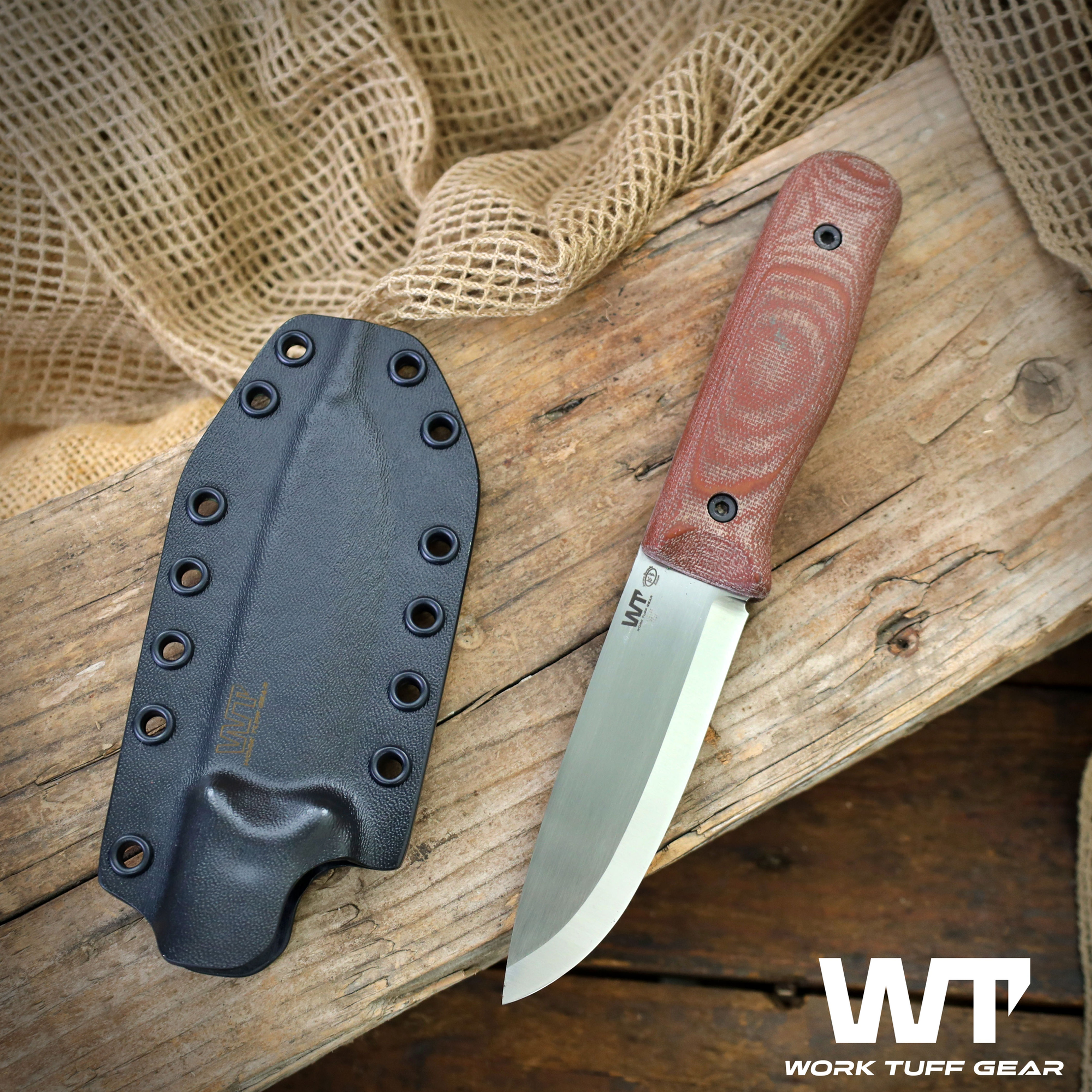 Forester Gen 3 (Bohler K329)-Scandi/Two-Tone/Canvas Micarta Scale