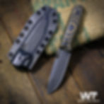 Miniaturbild: Forester Gen 2 (SK85)-Dark finish/ Saber Grind /Black & Brown/Black Kydex