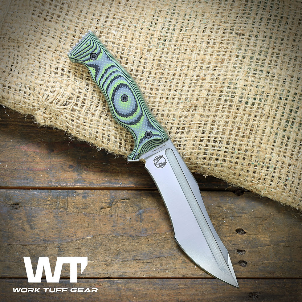 Thumbnail: Little Evil Fighter (S)-K329/Zombie Green Camo Gator Grip (Satin)