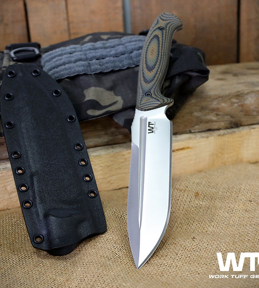 Elbrus Gen 2-Satin (Bohler K329)-Tree Bark Camo Gator Grip /Black