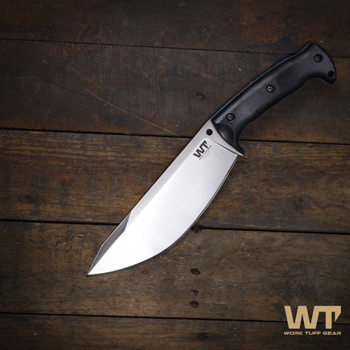 Nomad Field Knife (K340)BLK with blue liner Work Tuff Gear