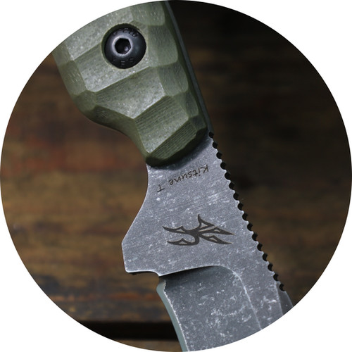 Kitsune T (SK85)-Acid Washed-Sculpted ODG grip | Work Tuff Gear