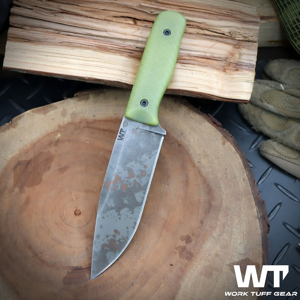 Miniaturbild: Voyageur gen 2-(Bohler K329)-Devil APO/Natural G10 Grip