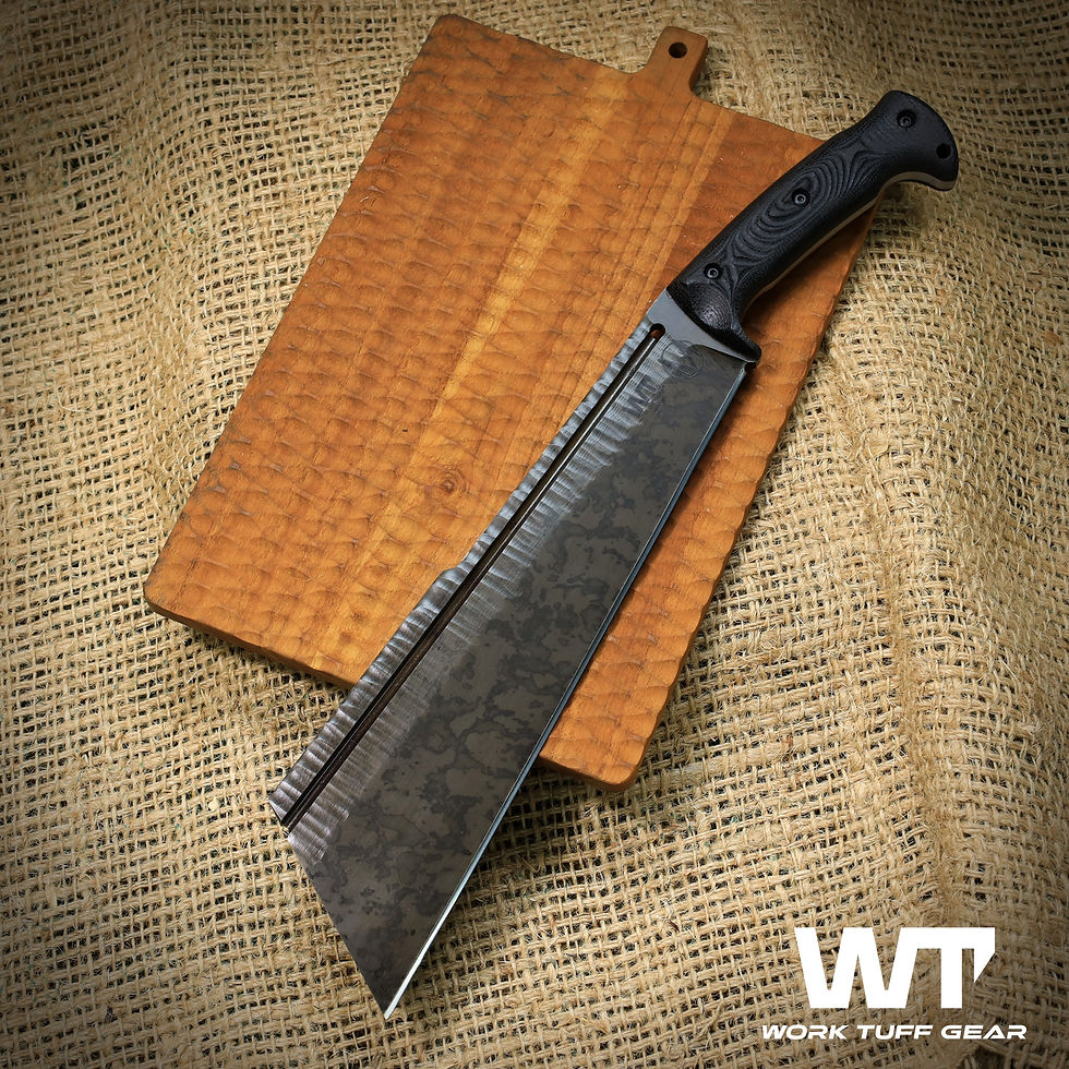 Miniature : Proper Chopper-Rugged Devil APO finish/Black Canvas Micarta Grip