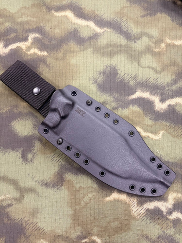 Ranger (K329)/Dark washed /Jungle camo G10/ Kydex sheath | Work