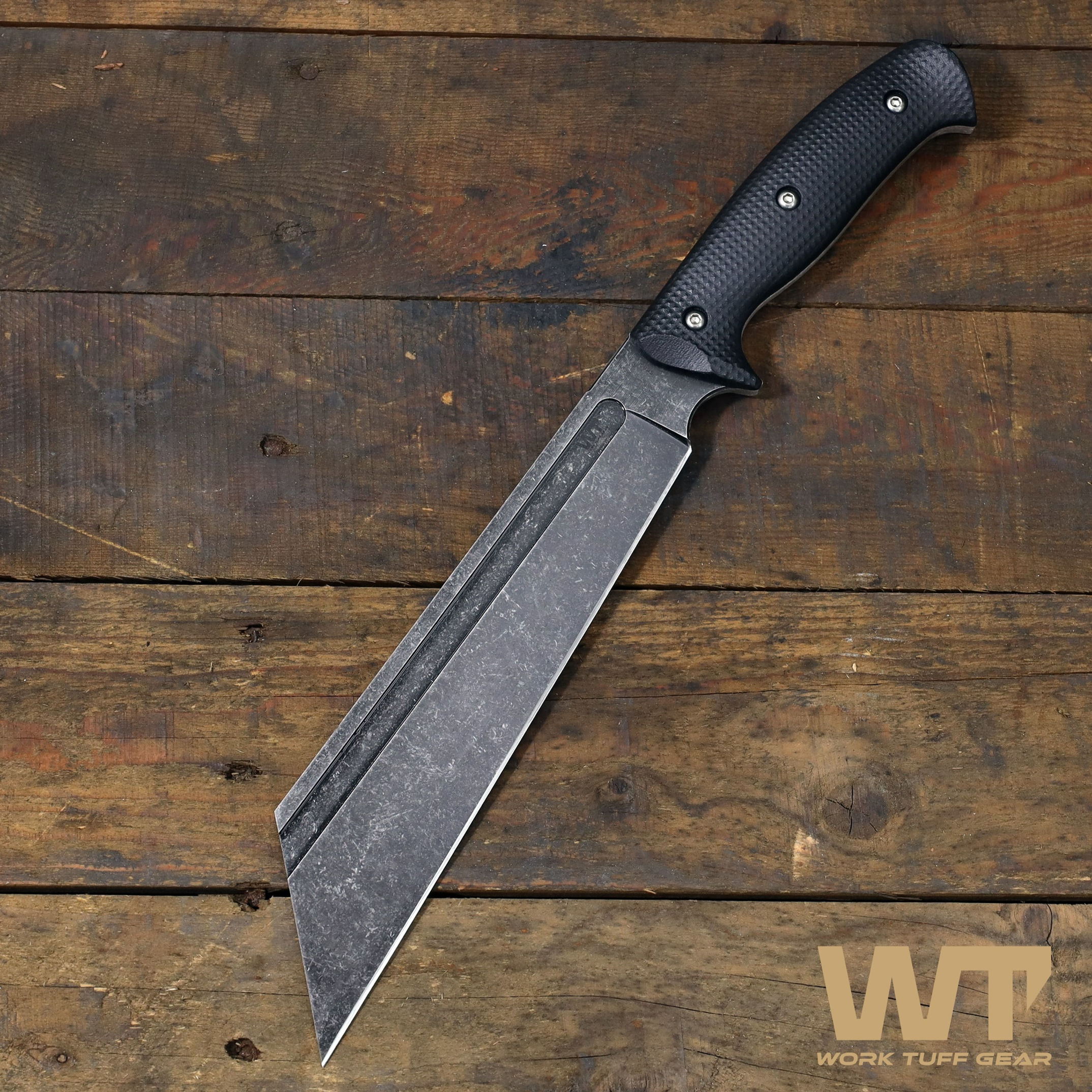 Drengr Seax (Dark Wash)-Black