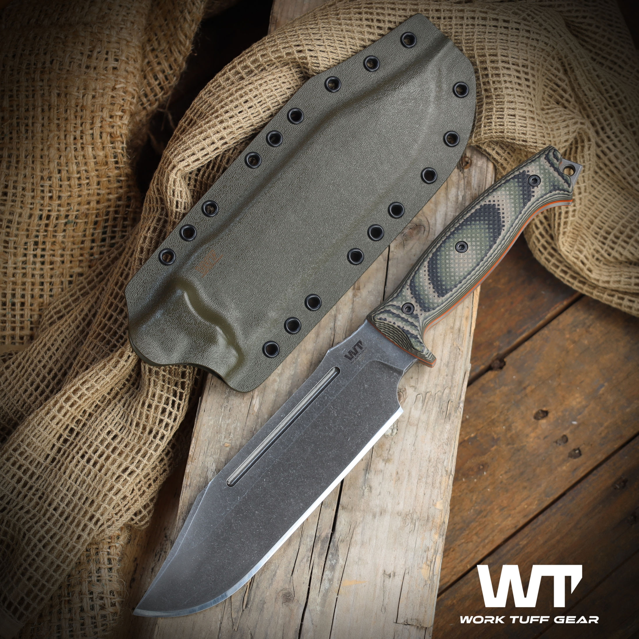 Commander-(Bohler K329)-Dark Washed-Jungle Camo Gator Grip