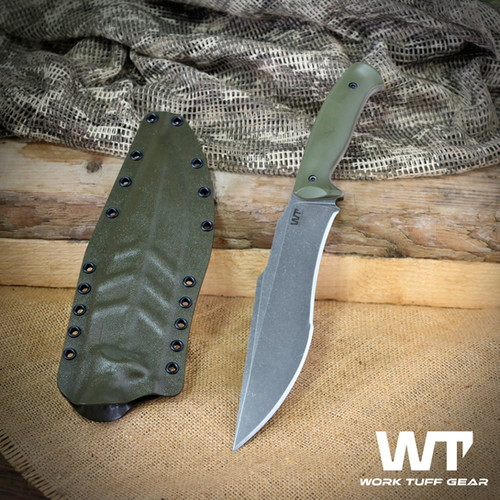 Lanzeta (NC)- Dark washed / (SK85)-ODG Grip/ODG Kydex Sheath