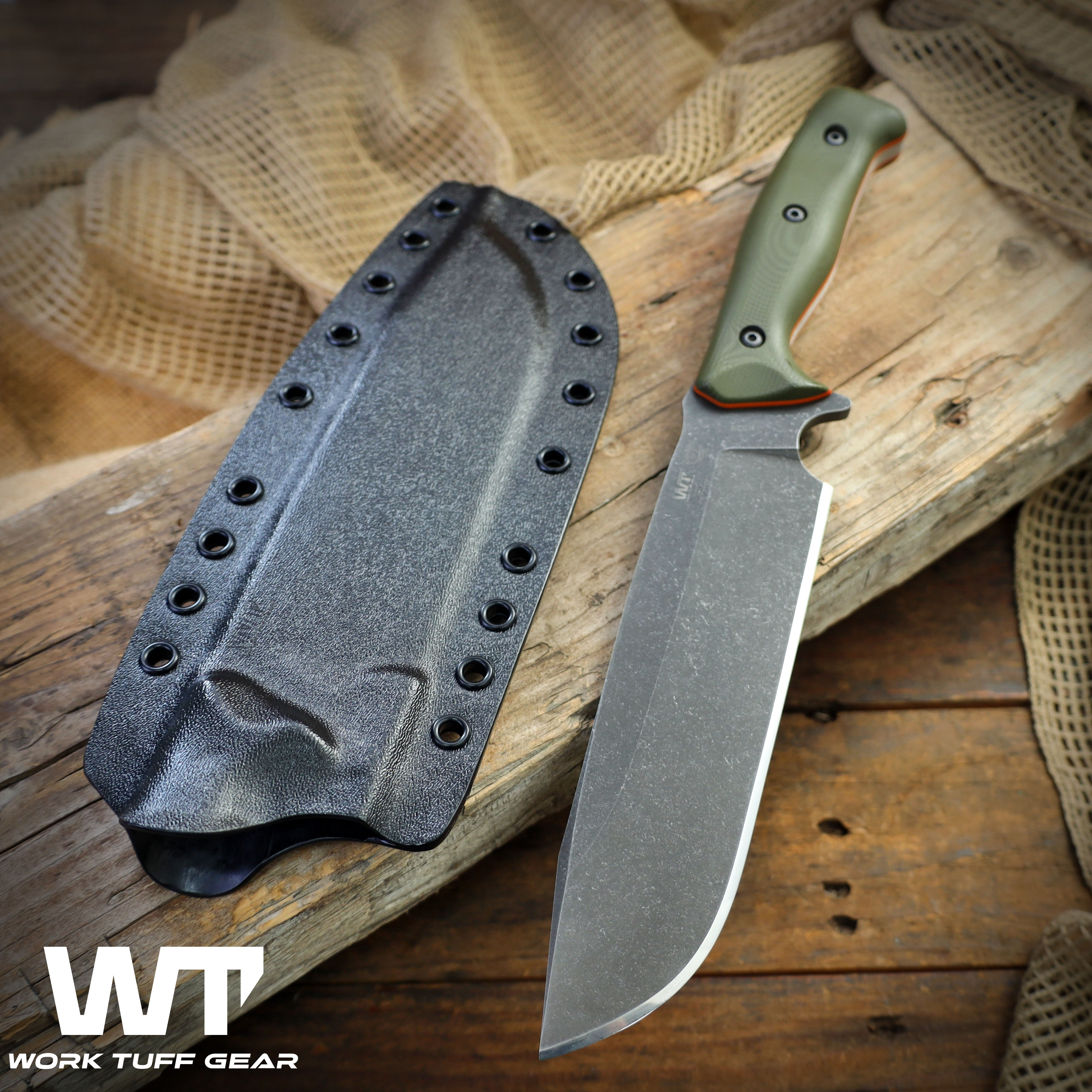 Mt. Lion -K329-Darkwashed-ODG with Orange Liner