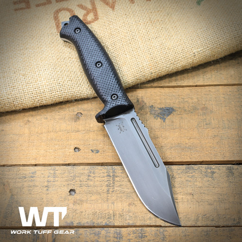 Asset-(SK85)-Dark Washed-Black Gator Grip | Work Tuff Gear