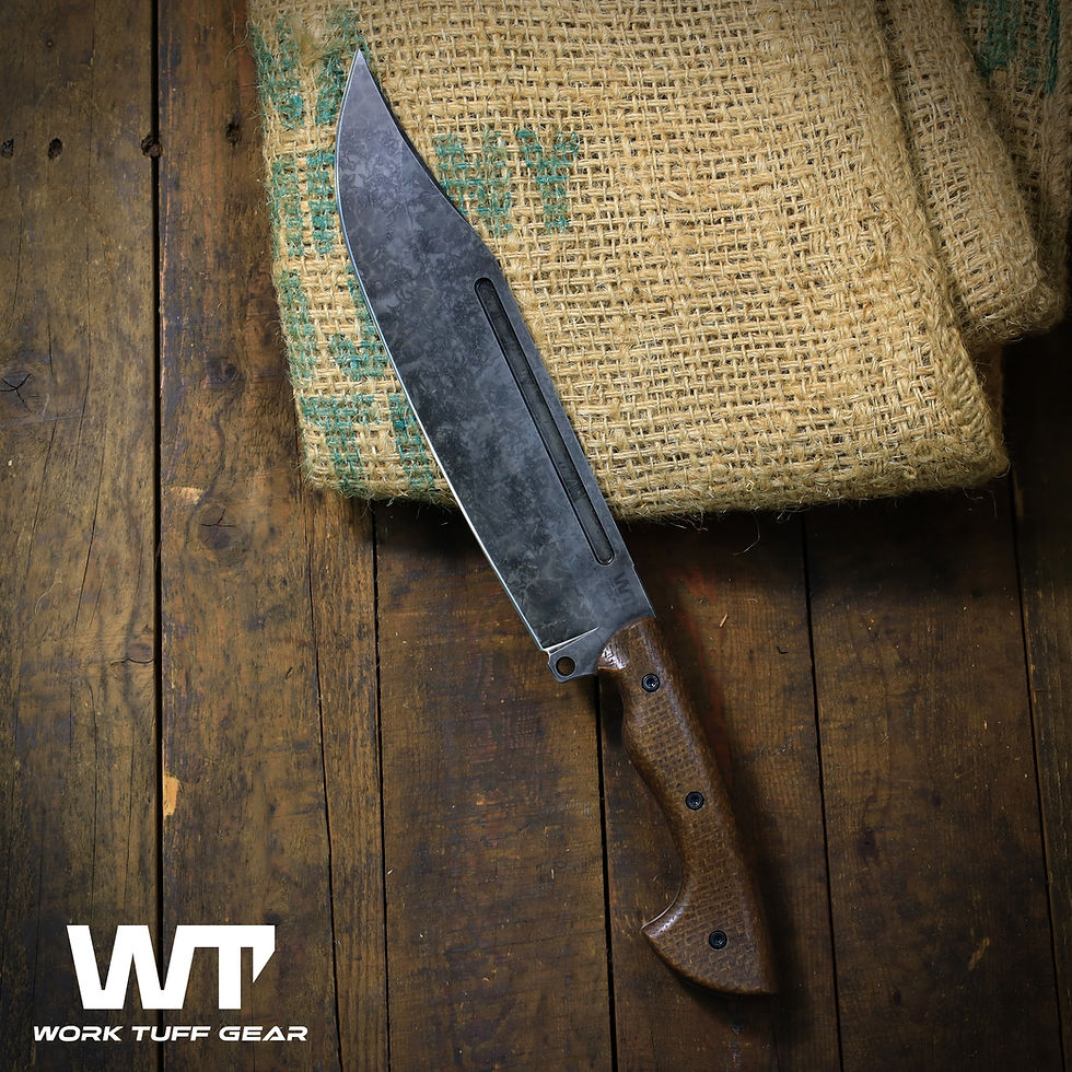 Miniaturbild: PWB9-NC-SK85(Apocalypse)-Canvas Micarta /Black Kydex sheath