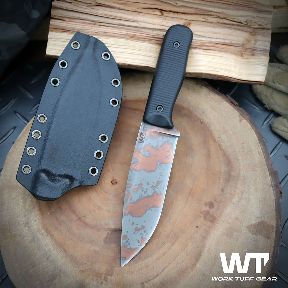 Miniaturbild: Voyageur gen 2-(Bohler K329)-Devil APO/Black Textured G10